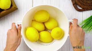 How to Dewax Lemons