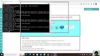 hướng dẫn thực hành Lab CCNA: Lab 5: Dự phòng đường đi với Static Route – IP SLA (Phần 1)