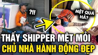 Thấy shipper có BIỂU HIỆN MỆT MỎI, chủ nhà có hành động ẤM LÒNG ngày cuối năm | Tin 3 Phút