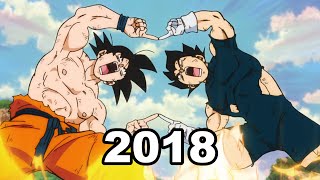 Evolution of Goku fusion Vegeta born Gogeta 1995-2019