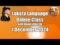 Lakota Language Seminar December 2024 #indigenous #native #peace #wisdom #love