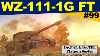 【ゆっくり実況／WoT Blitz】#99 WZ-111-1G FT by PALTEL