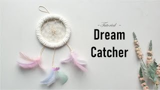 [DIY]포근한 드림캐쳐 만들기 | DREAM CATCHER TUTORIAL