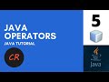 Java Tutorial 5 - Java Operators, Operators Precedence, Prefix vs Postfix operators (2020)