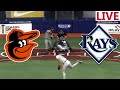 🔴LIVE 🔴 Baltimore Orioles  VS Tampa Bay Rays/August 11/ MLB THE SHOW 2024