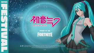 Fortnite x Hatsune Miku TRAILER!!! (HUGE NEWS For Cosmetics)