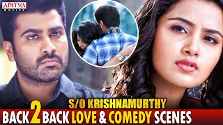 Sharwanand & Anupama Latest Movie Love & Comedy Scenes | S/O Krishnamurthy Scenes | Aditya Movies