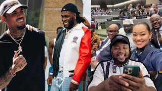 Chris brown Left Kenya 🇰🇪 For Burna boy to Feed / Senator Natasha Sue Akpabio