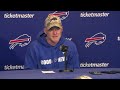 coach mcdermott addresses the media