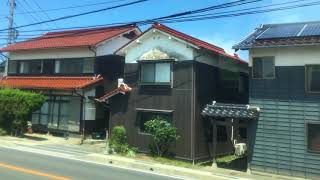 特急 スーパーまつかぜ 5号[1/4]車窓 鳥取→米子/ 山陰本線 鳥取1140発(益田行)