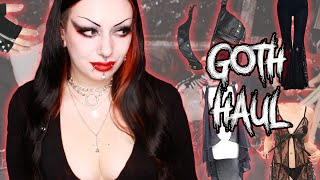 GOTHIC FASHION HAUL FT DEVIL FASHION | Toxic Tears - AD