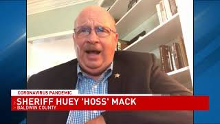 Baldwin Co. Sheriff Huey 'Hoss' Mack tests positive for COVID-19- NBC 15 WPMI