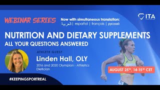 ITA Webinar "Nutrition and dietary supplements - all your questions answered"