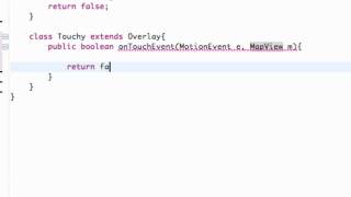 Android Application Development Tutorial - 132 - MapView Overlay