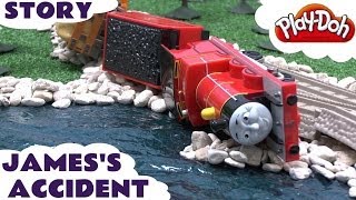 Brave Thomas And Friends James Accident And Rescue Story