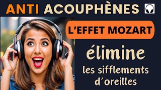 Anti Acouphènes  l'effet Mozart élimine les sifflements d'oreilles - Bruit blanc