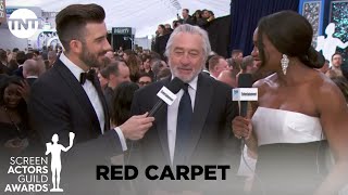 Robert De Niro: Red Carpet Interview | 26th Annual SAG Awards | TNT