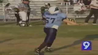 Blind kid playing football (WTF IS GOING ON)