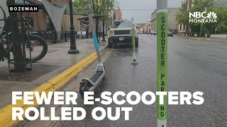 Bozeman rolling out fewer electric scooters to help manage compliance