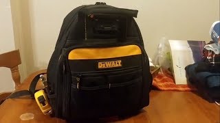 ✅Dewalt DGL523 Lighted Tool Backpack Review