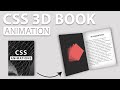 3D Book Animation | HTML & CSS