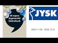 Jysk akciós újság (HU) 2024.11.06 - 2024.12.01