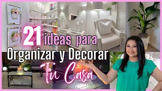 21 ideas to ORGANIZE and DECORATE your home / Decoration 2025