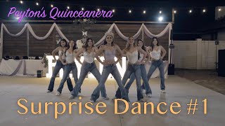 Peyton's Quinceanera Surprise Dance #1 | Dinuba, CA