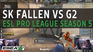 SK FalleN Shuts Down G2's Cache A take with an AWP 4k at ESL Pro League Season 5 Finals