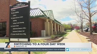 Labette County College in Parsons, KS is switching to 4-day school weeks.