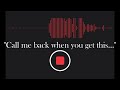 Voicemails from your Best Friend | [M4A] [One that Got Away]