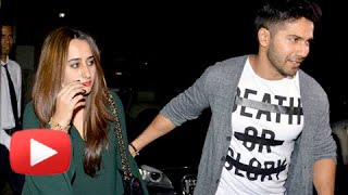 (Video) Varun Dhawan With Girlfriend Natasha Dalal On A Secret Dinner Date