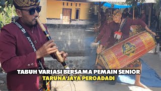 TABUH VARIASI BERSAMA PEMAIN SENIOR GENDANG BELEQ TARUNA JAYA PEROADADI SAKRA LIVE DI BAGEK GUPUNG