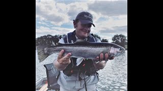 Fishing the Popper fry at Grafham