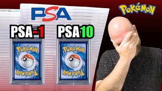 PSA POKEMON RETURNS ARE HERE! But the GRADING is questionable..