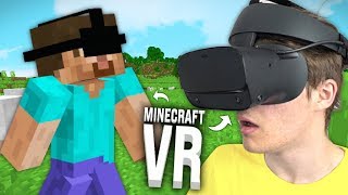 NE JOUEZ JAMAIS A MINECRAFT EN VR !