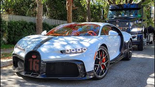 SUPERCARS HYPERCARS DRIVE BY - Bugatti CHIRON, LaFerrari, Lamborghini, Porsche 918, McLaren