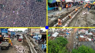 💯% TRAVAUX : L'AVENUE ÉTHIOPIE EN PLEINE CONSTRUCTION \u0026 MODERNISATION DANS SA PHASE 1