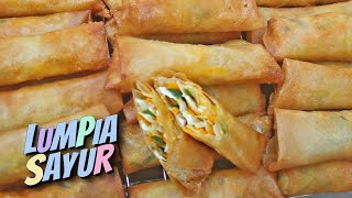 VEGGIE SPRING ROLLS | Lumpianya Nampol, Sausnya Nendang