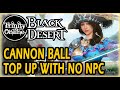 Black Desert Online How to top up cannon ball on ship in the middle of the ocean with no npc