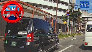 迷惑な駐停車禁止違反を繰り返すタクシー