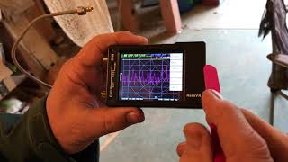 NanoVNA amateur radio antenna measurement demonstration