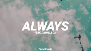 Always - Isak Danielson// Slowed + Lyrics #PrayforSJ182