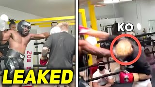"UNSEEN!" Mike Tyson VS Jake Paul LEAKED SPARRING FOOTAGE