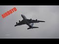 Airbus A-380 Flight Demonstration - Farnborough Airshow 2016 (Monday)