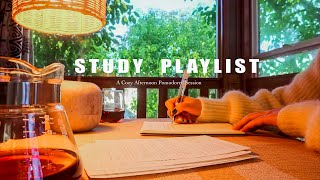 🌿 3-HOUR STUDY MUSIC PLAYLIST/ relaxing Lofi / Cozy Evening DEEP FOCUS POMODORO TIMER/ Study With Me