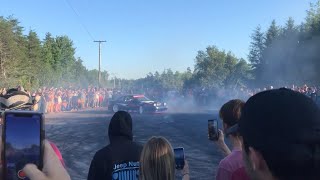 2020 stance east summer slam jam v8 Nissan 240sx donuts!