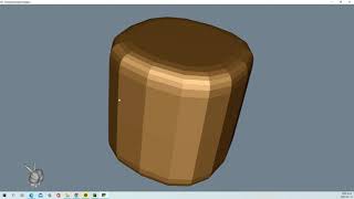 VTK Python Example - OrientationMarkerWidget1