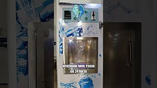 ❄️✨ Hielo Fresco 247 Descubre Esta Máquina Expendedora Automática 🚀