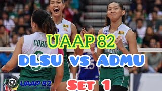 UAAP 82 DLSU vs ADMU S1